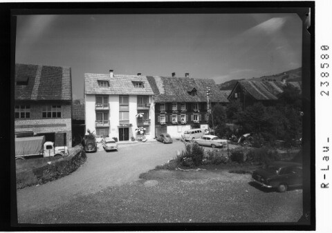 Pension Janner und das Geburtshaus von Franz Martin Hämmerle in Dornbirn von Rhomberg