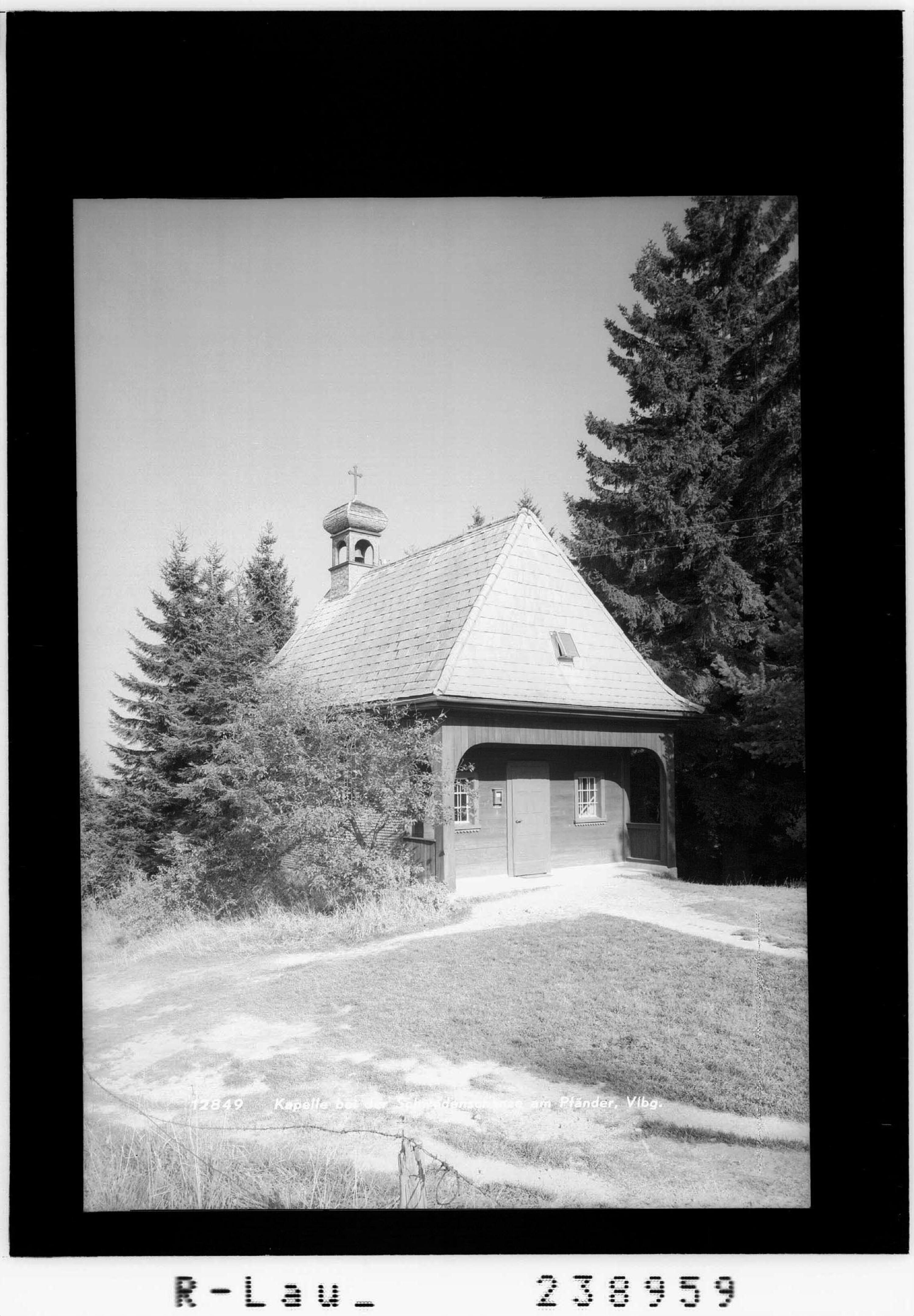 Kapelle bei der Schwedenschanze am Pfänder / Vorarlberg></div>


    <hr>
    <div class=