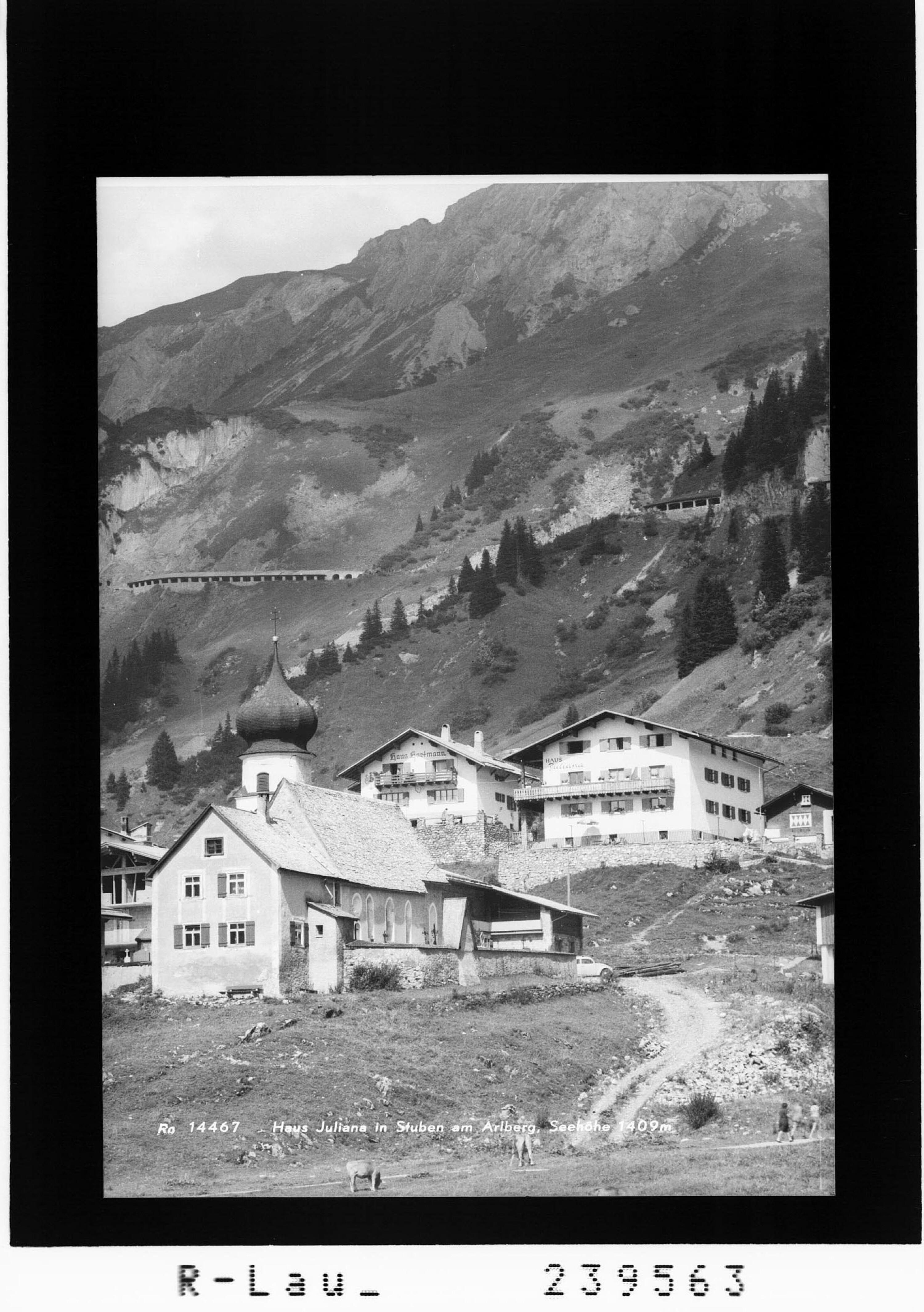 Haus Juliana in Stuben am Arlberg / Seehöhe 1409 m></div>


    <hr>
    <div class=