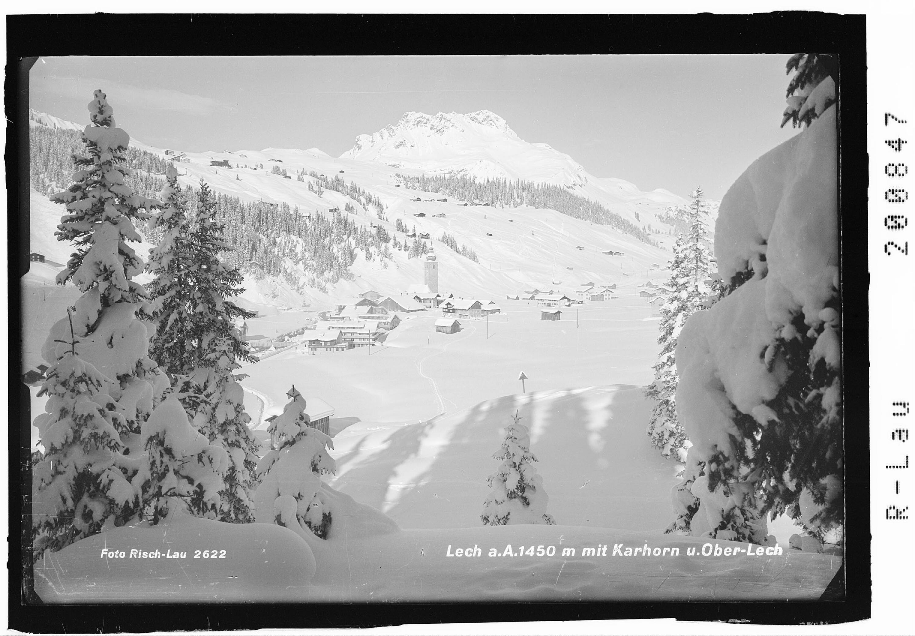 Lech am Arlberg 1450 m mit Karhorn und Oberlech></div>


    <hr>
    <div class=