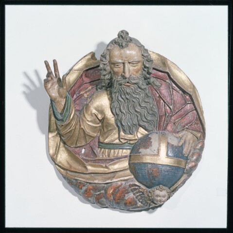 Gottvater Relief 17. Jhdt. - Museum / Helmut Klapper von Klapper, Helmut
