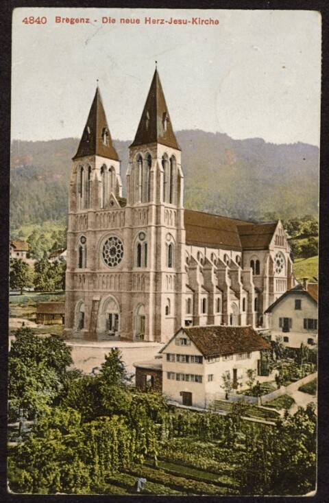 Bregenz - Die neue Herz-Jesu-Kirche von Photoglob