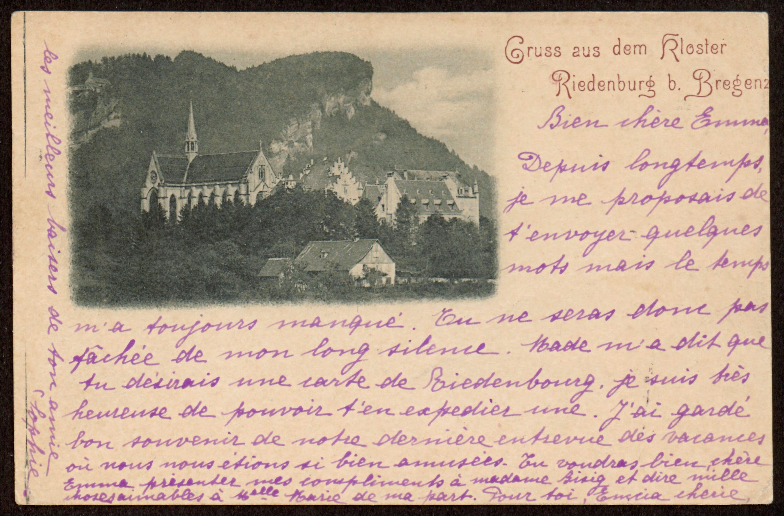 Gruss aus dem Kloster Riedenburg b. Bregenz></div>


    <hr>
    <div class=