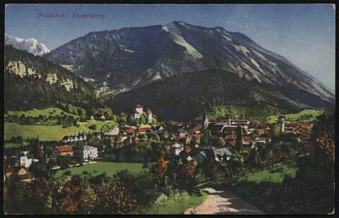 Feldkirch. Vorarlberg von Purger u. Co.