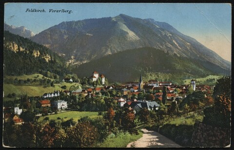 Feldkirch. Vorarlberg von Purger u. Co.