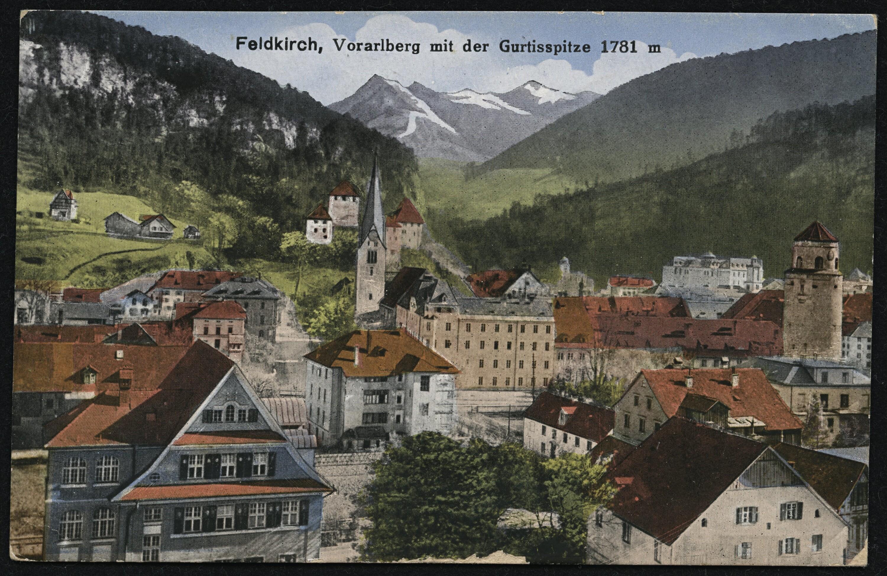Feldkirch, Vorarlberg mit der Gurtisspitze 1781 m></div>


    <hr>
    <div class=