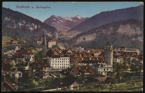 Feldkirch m. Gurtisspitze / Aufnahme von A. Pinter von Pinter, A.