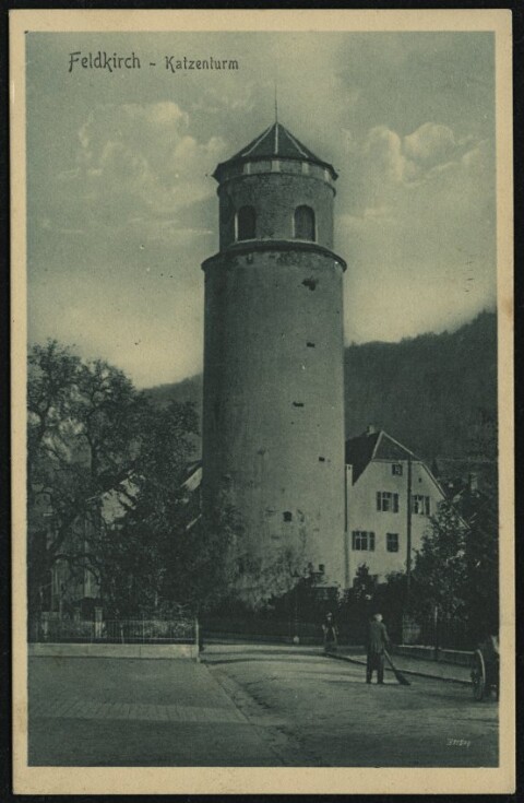 Feldkirch - Katzenturm / Aufnahme von Alois Pinter von Pinter, Alois