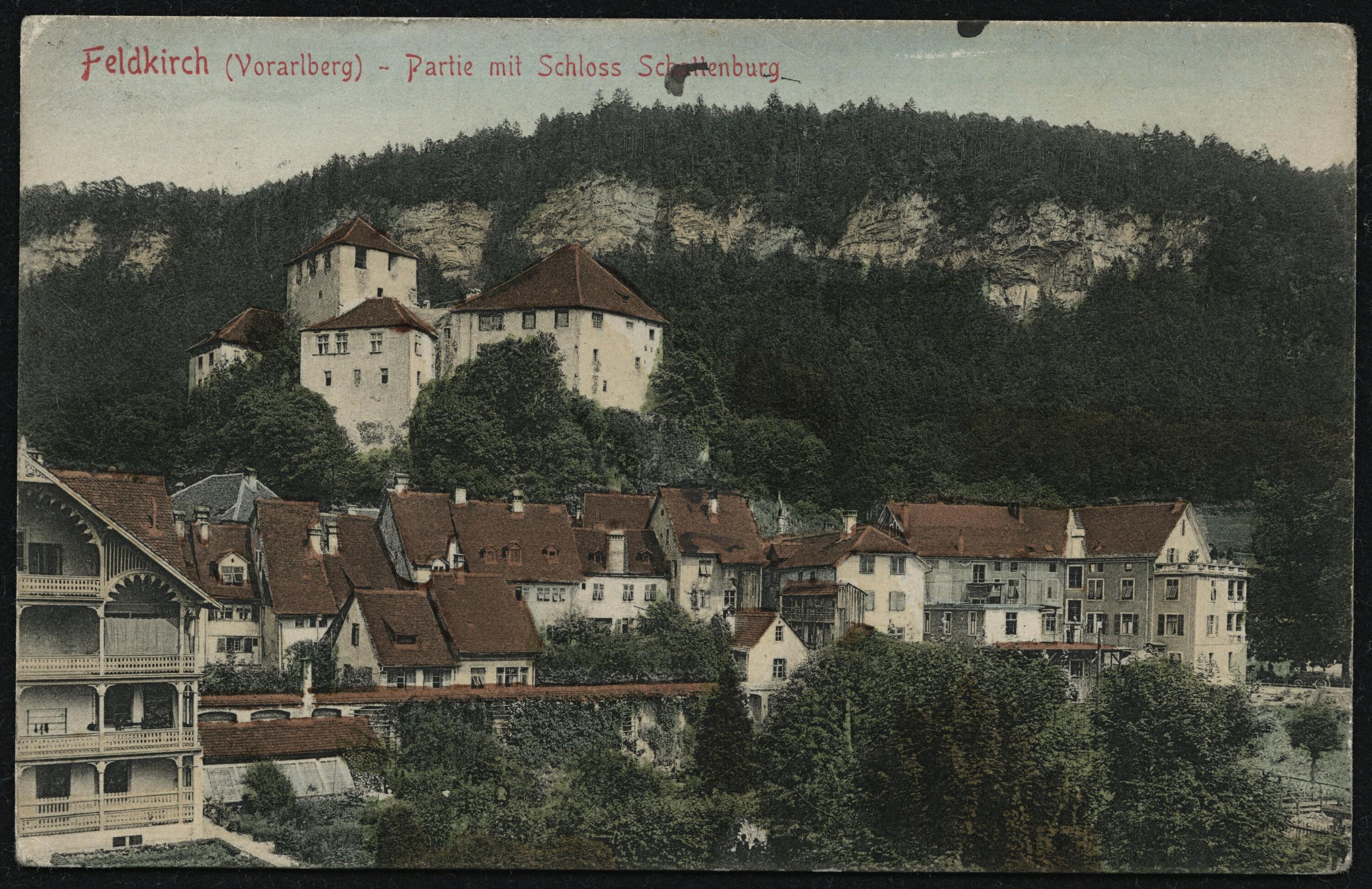 Feldkirch (Vorarlberg) - Partie mit Schloss Schattenburg></div>


    <hr>
    <div class=