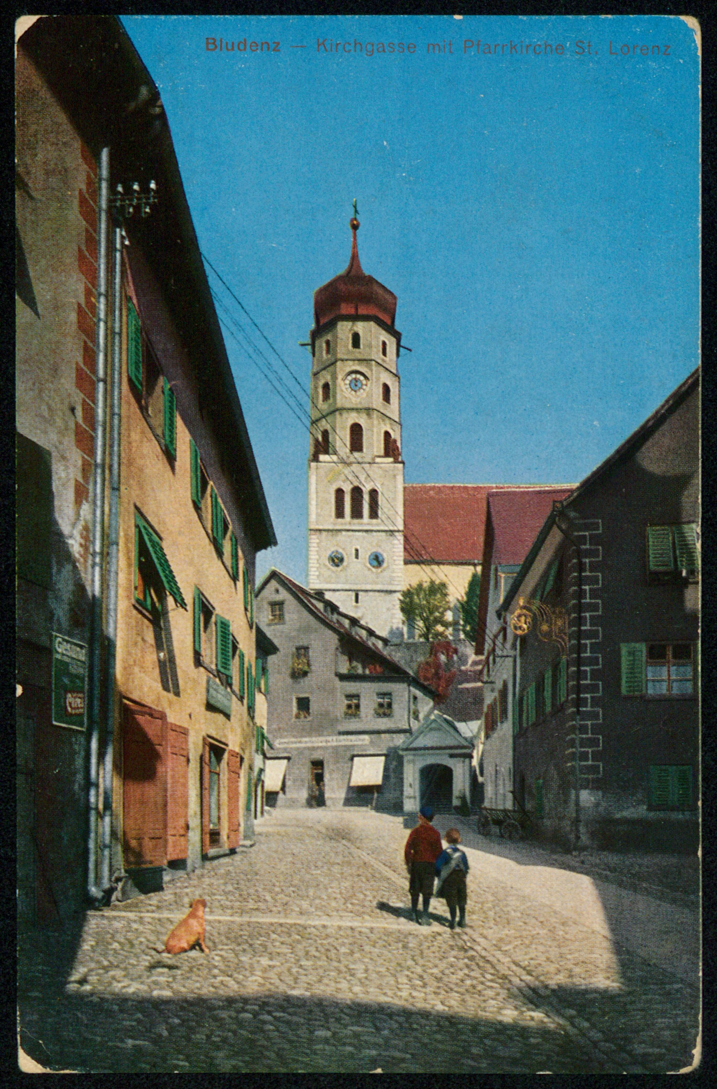 Bludenz - Kirchgasse mit Pfarrkirche St. Lorenz></div>


    <hr>
    <div class=