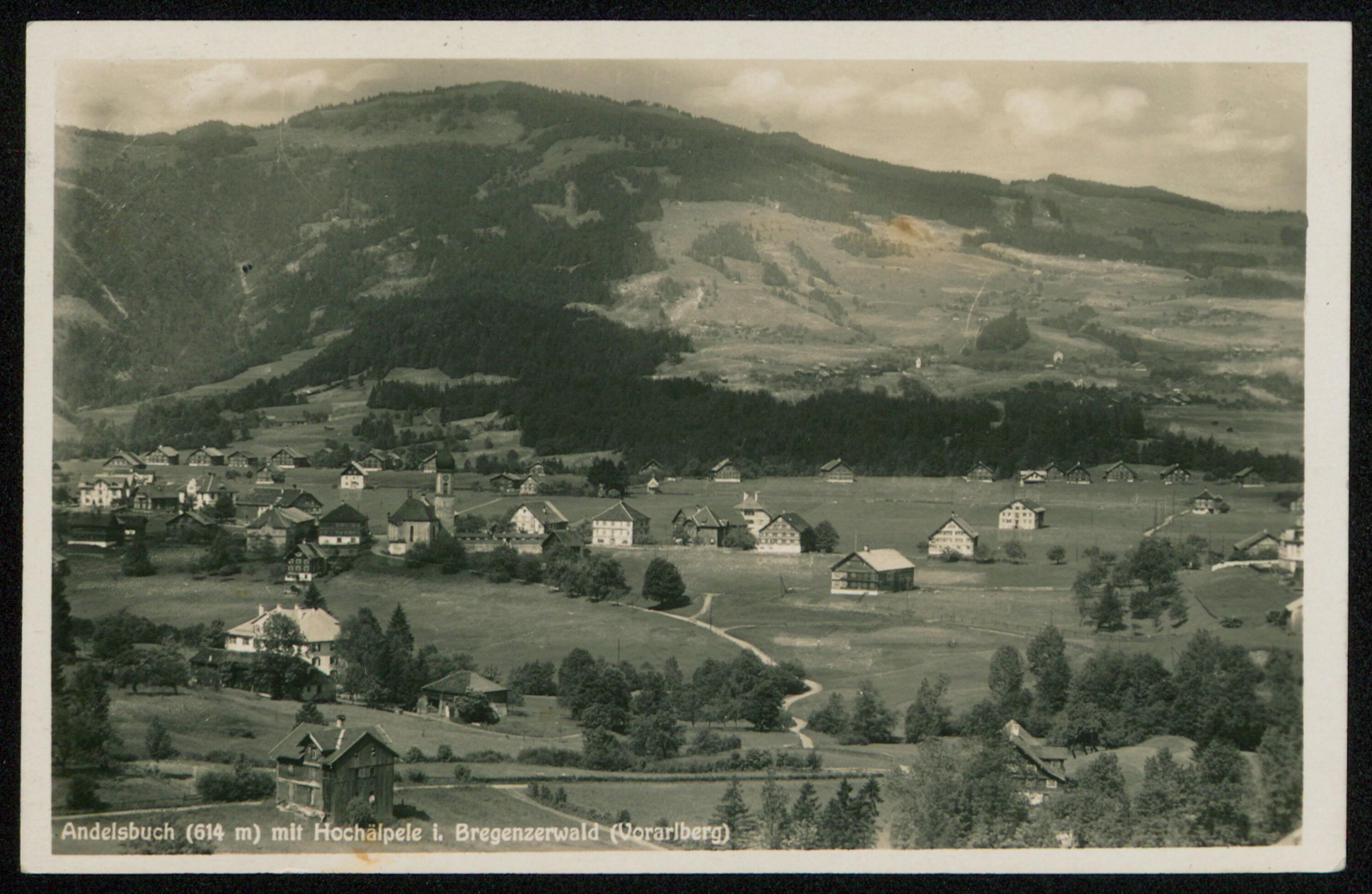 Andelsbuch (614 m) mit Hochälpele i. Bregenzerwald (Vorarlberg)></div>


    <hr>
    <div class=