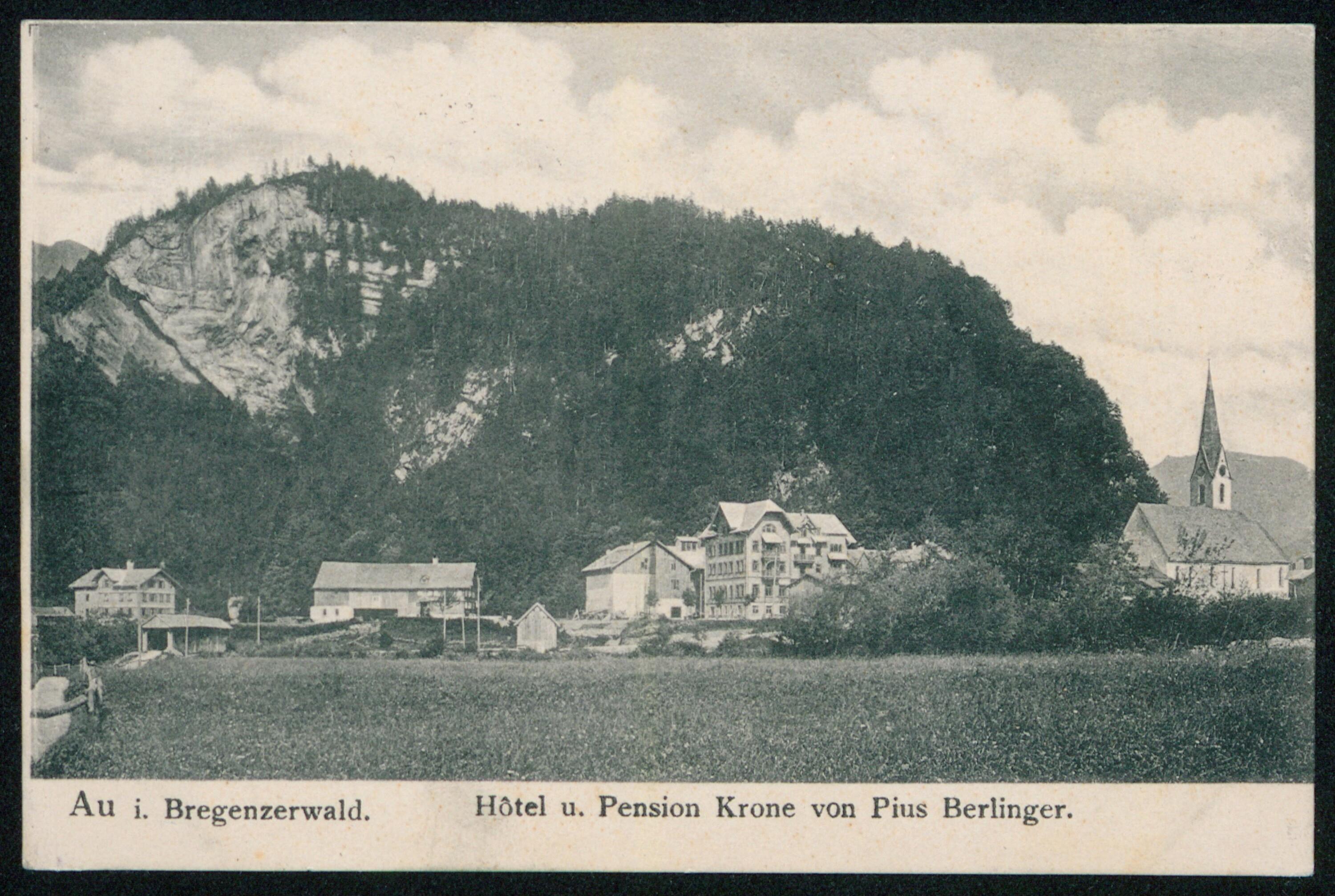 Au i. Bregenzerwald Hôtel u. Pension Krone von Pius Berlinger></div>


    <hr>
    <div class=