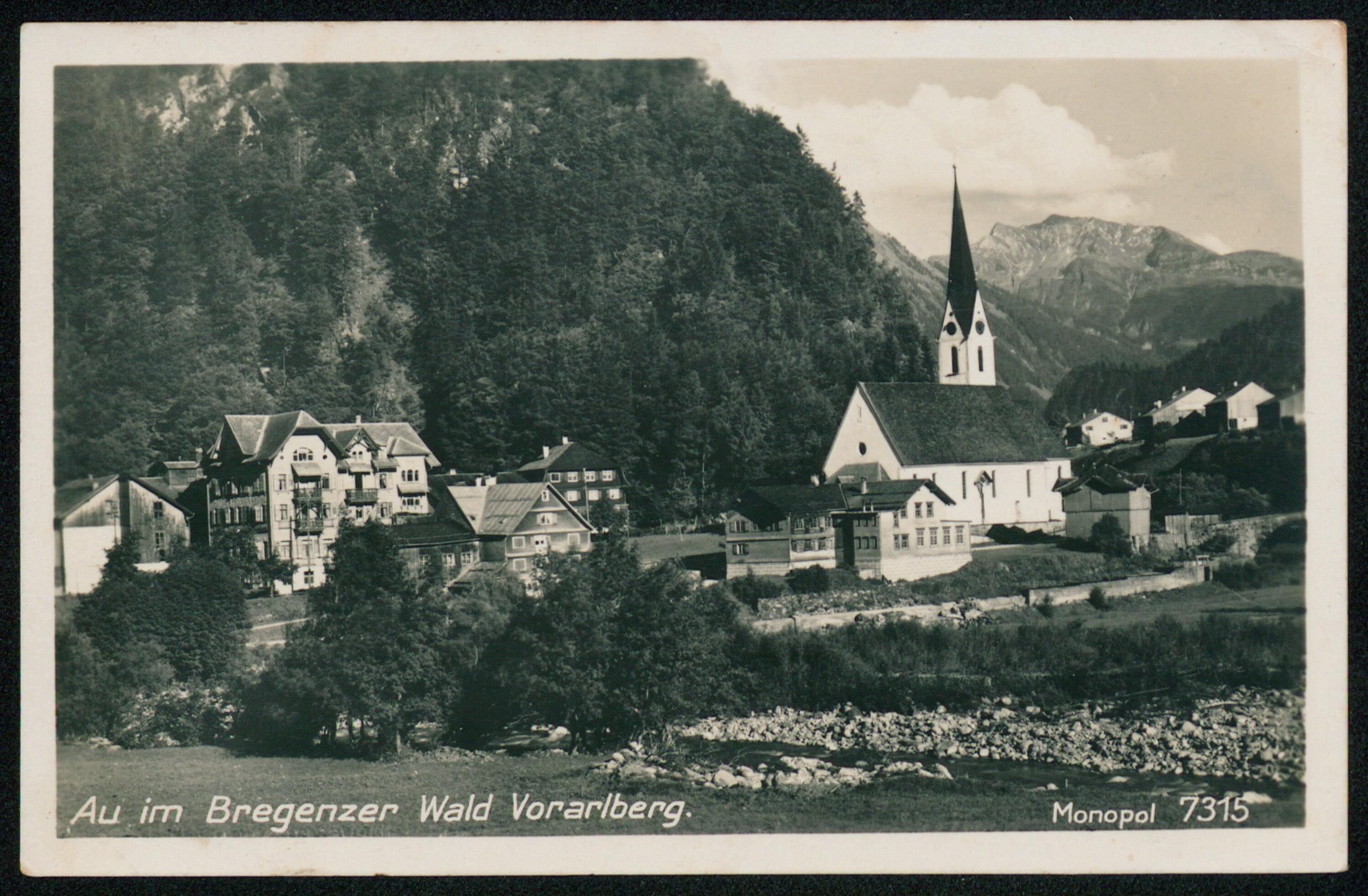 Au im Bregenzer Wald Vorarlberg></div>


    <hr>
    <div class=