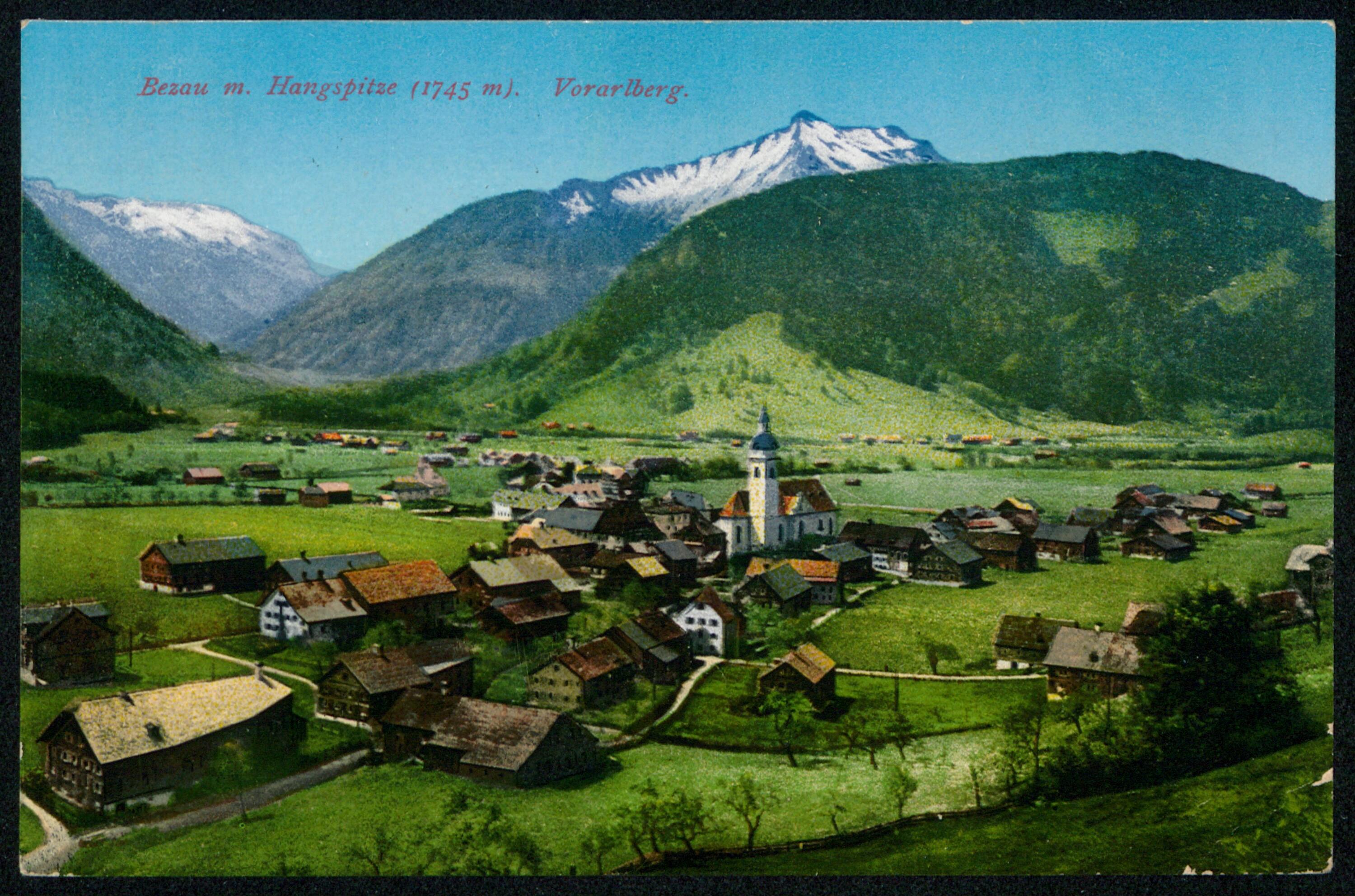 Bezau m. Hangspitze (1745 m) Vorarlberg></div>


    <hr>
    <div class=