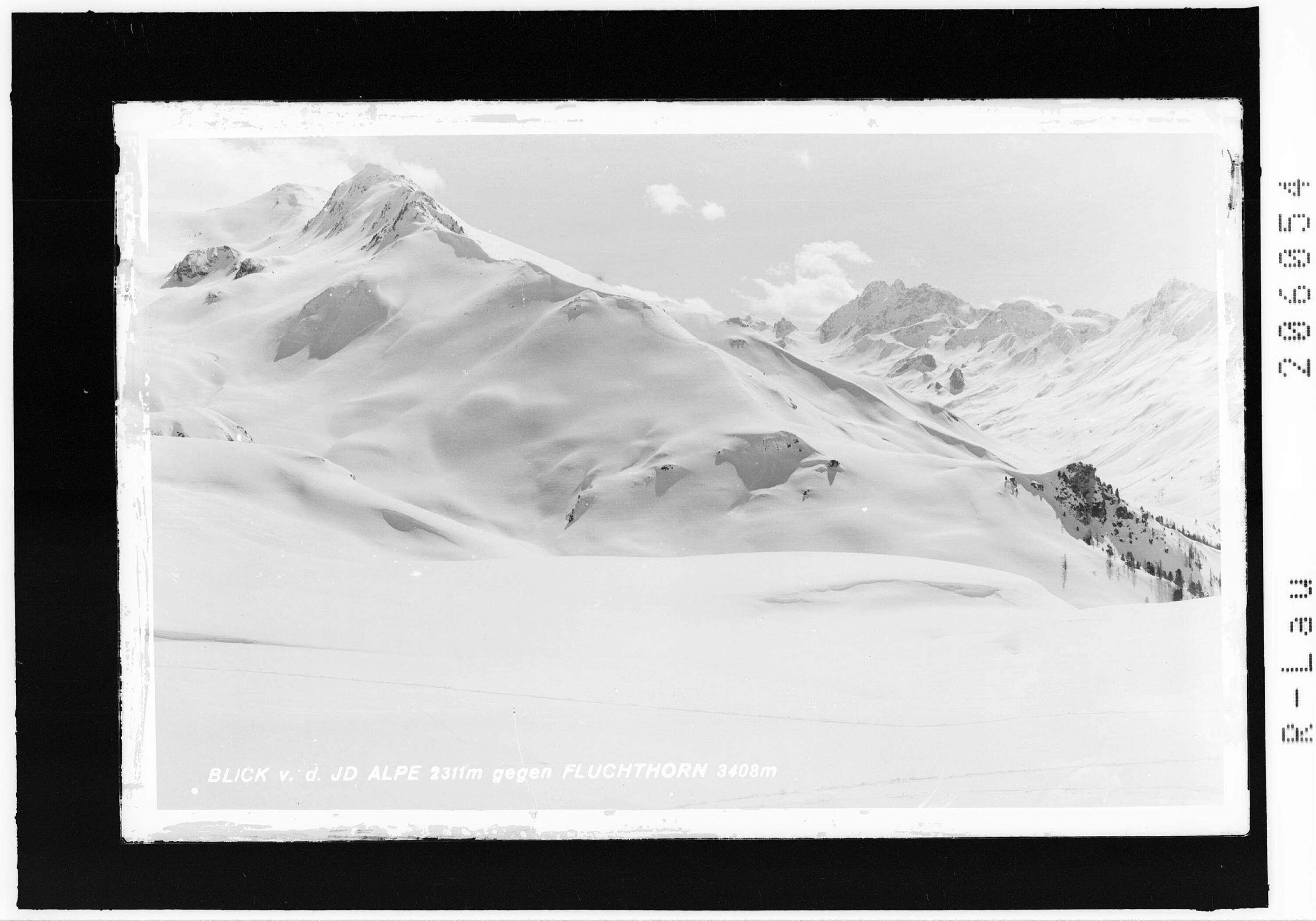 Blick von der Id Alpe 2311 m gegen Fluchthorn 3403 m></div>


    <hr>
    <div class=