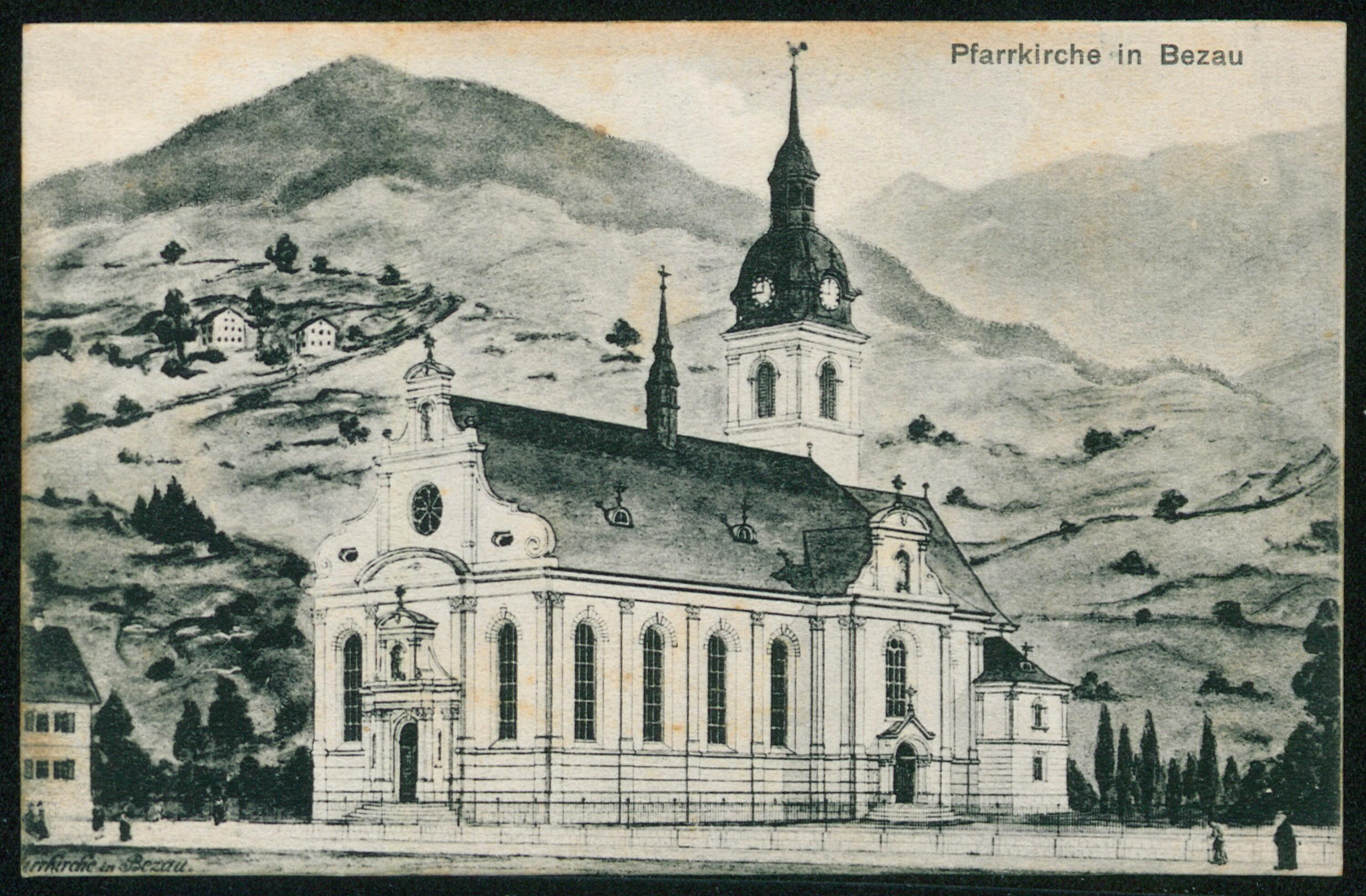 Pfarrkirche in Bezau></div>


    <hr>
    <div class=