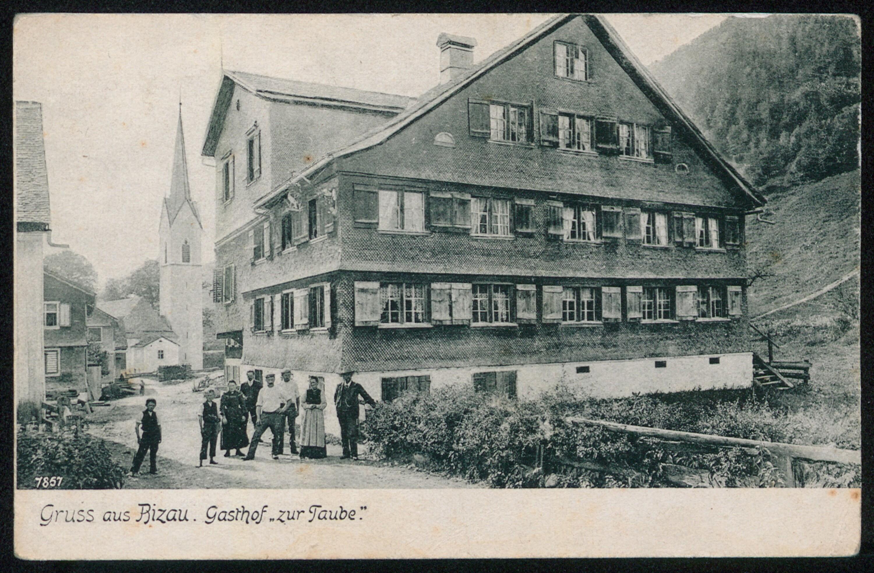 Gruss aus Bizau Gasthof 