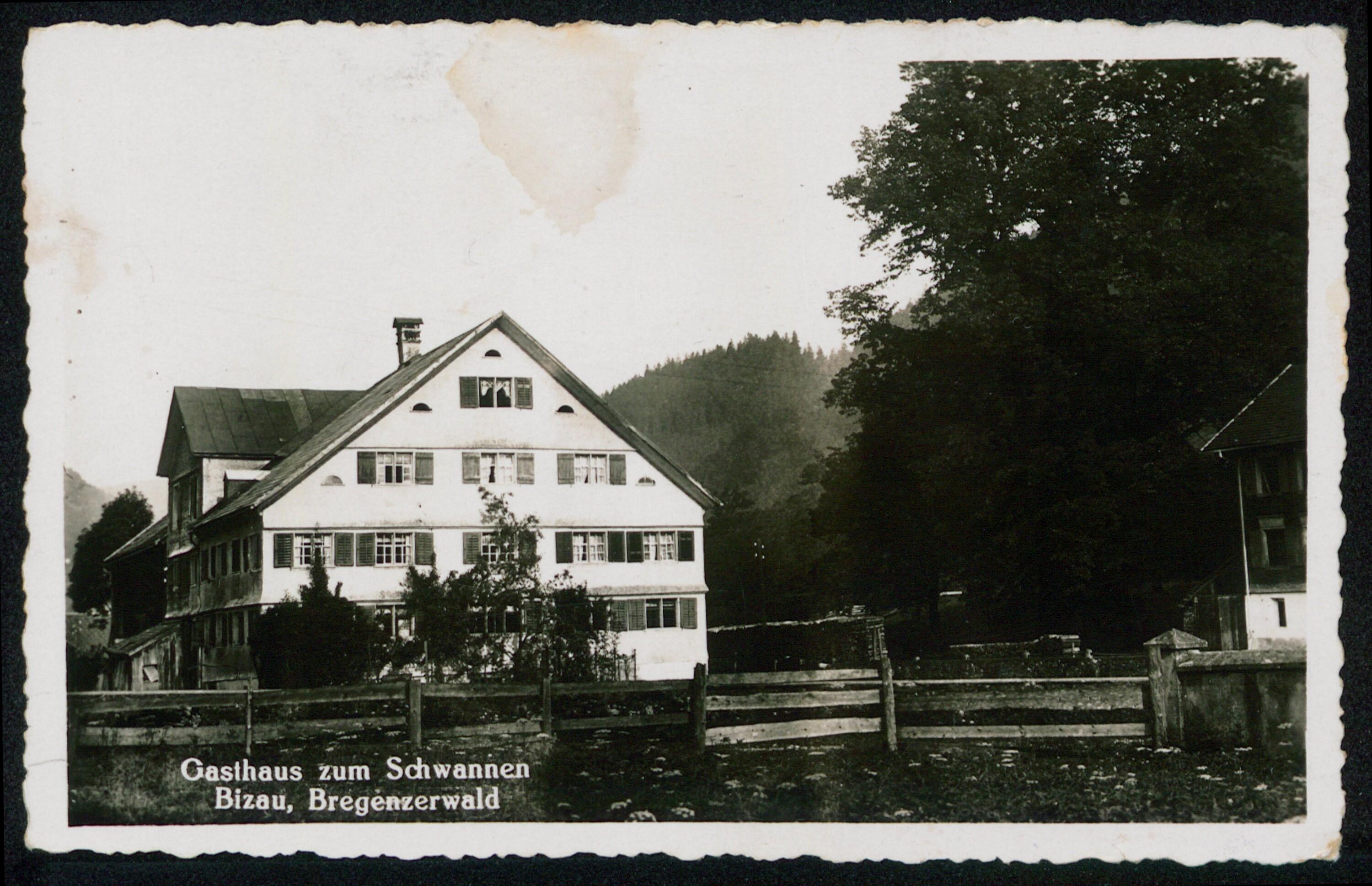 Gasthaus zum Schwannen Bizau, Bregenzerwald></div>


    <hr>
    <div class=