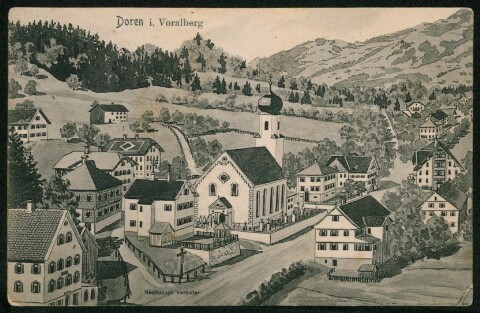 Doren i. Vorarlberg von Spezialhaus für Ansichtskarten, Pernat Hans