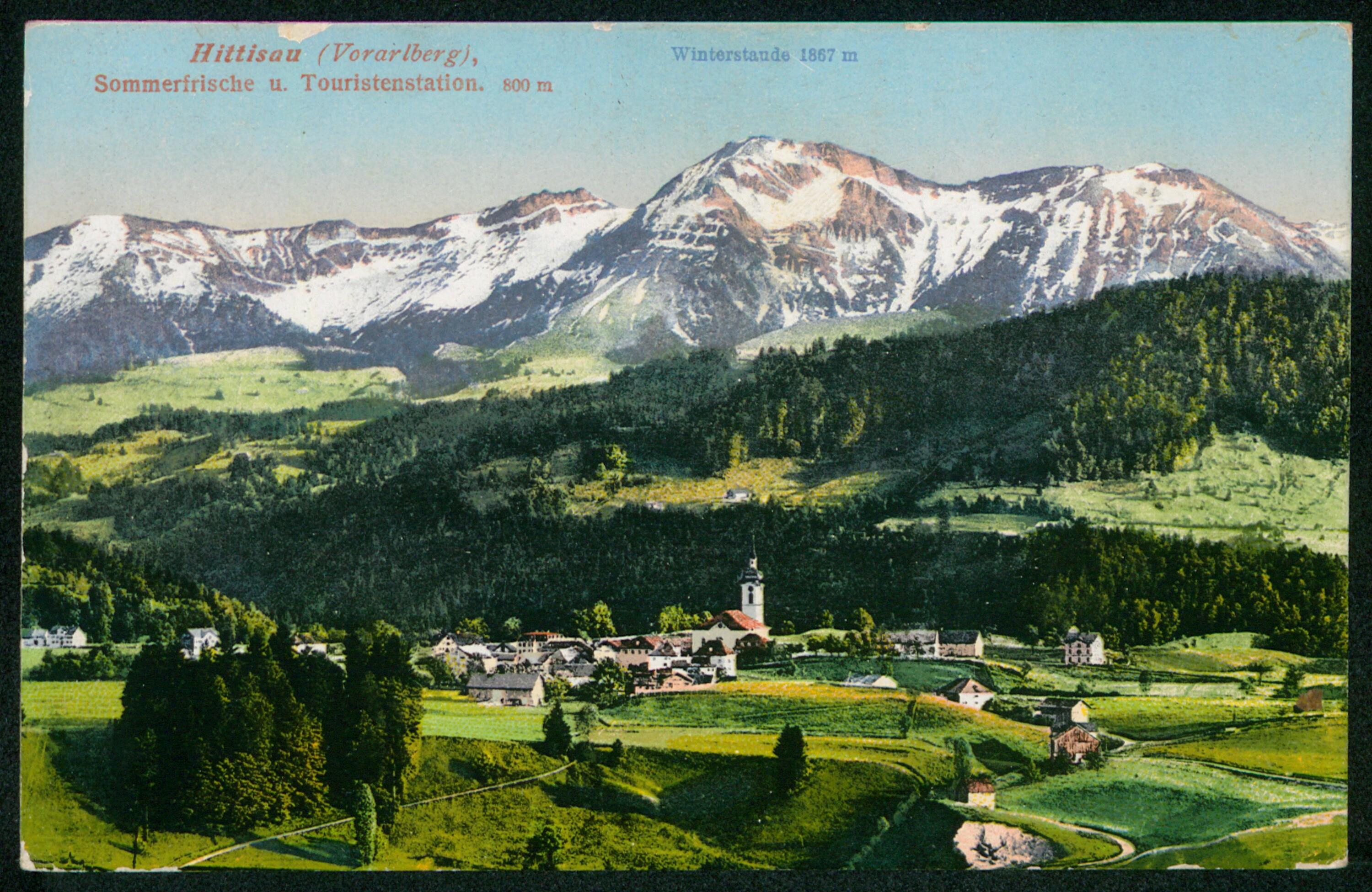 Hittisau (Vorarlberg), Sommerfrische u. Touristenstation, 800 m></div>


    <hr>
    <div class=