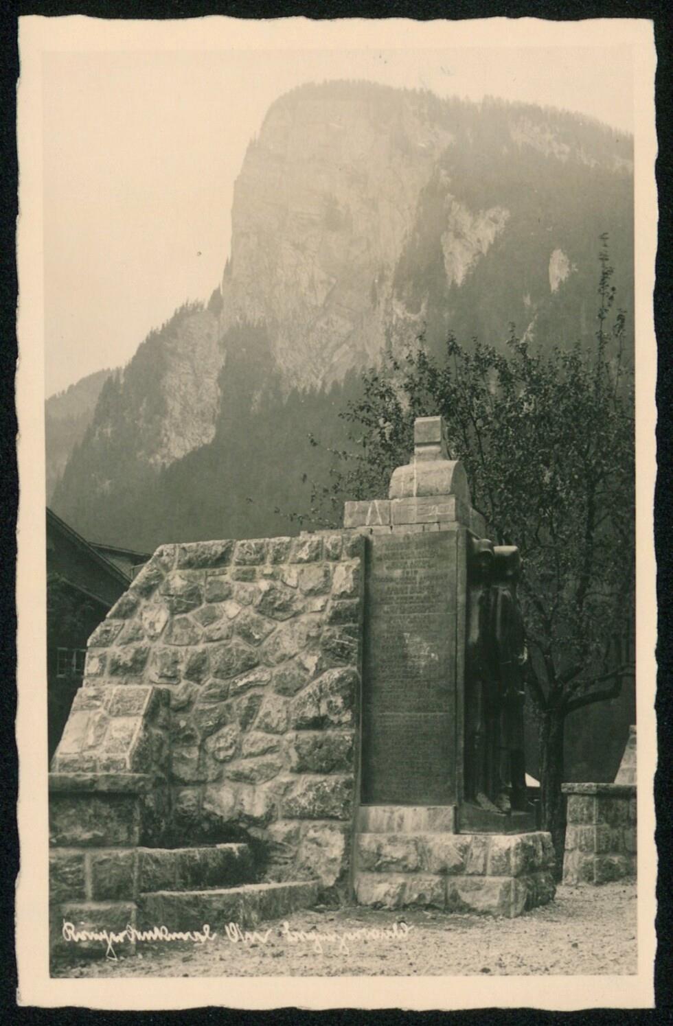 Kriegerdenkmal Au Bregenzerwald
