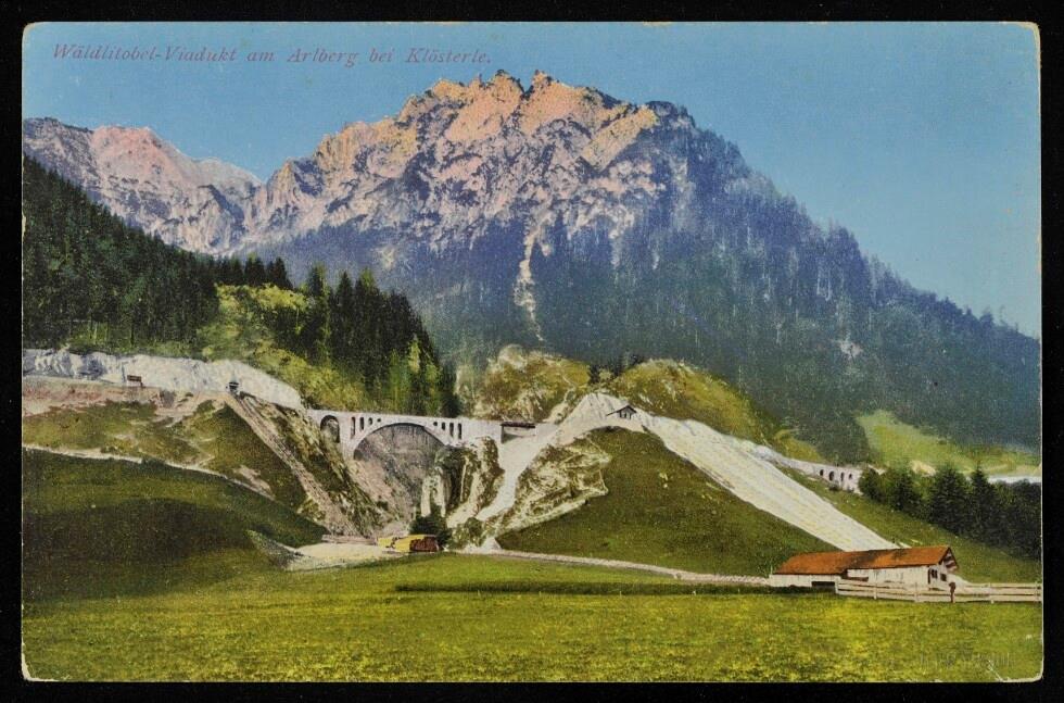 Wäldlitobel-Viadukt am Arlberg bei Klösterle