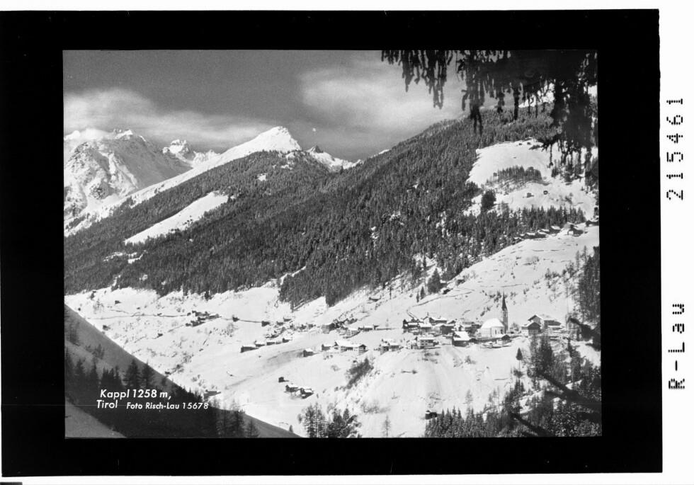 Kappl 1258 m, Tirol