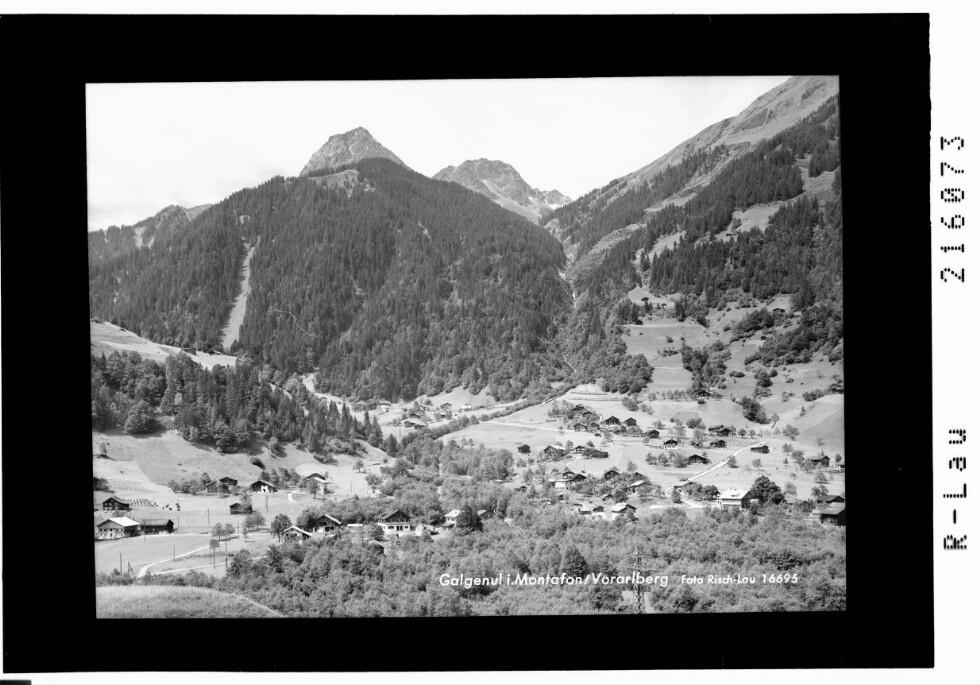 Galgenuel im Montafon / Vorarlberg