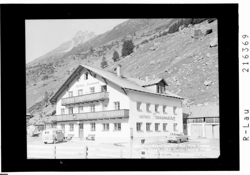 Gasthaus Paznaunerhof, Galtür 100 m / Tirol
