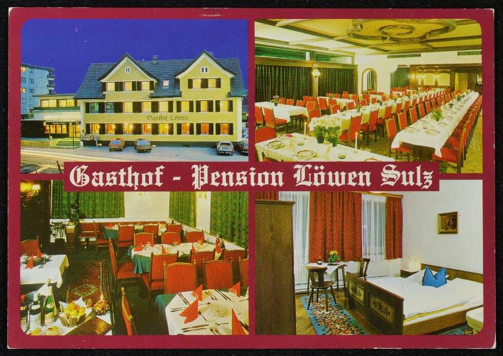Gasthof - Pension Löwen Sulz