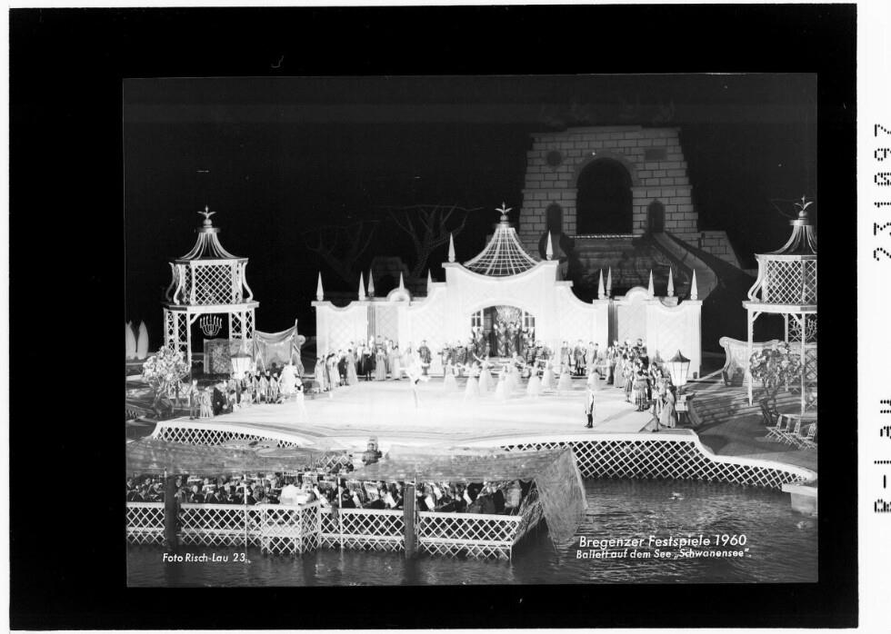 Bregenzer Festspiele 1960 / Ballett auf dem See - Schwanensee