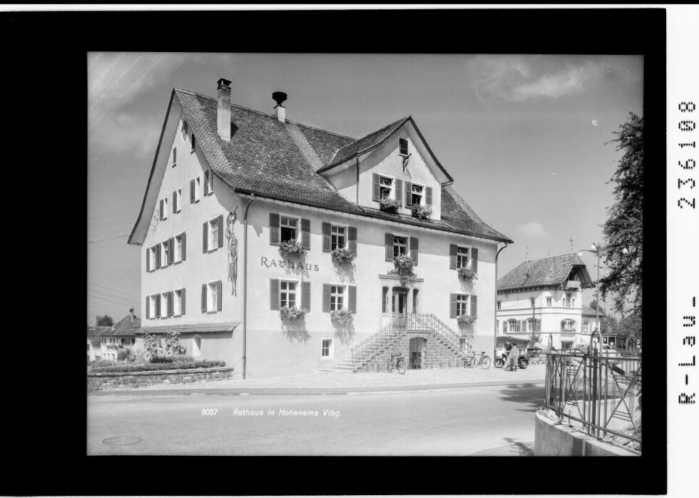 Rathaus in Hohenems / Vorarlberg