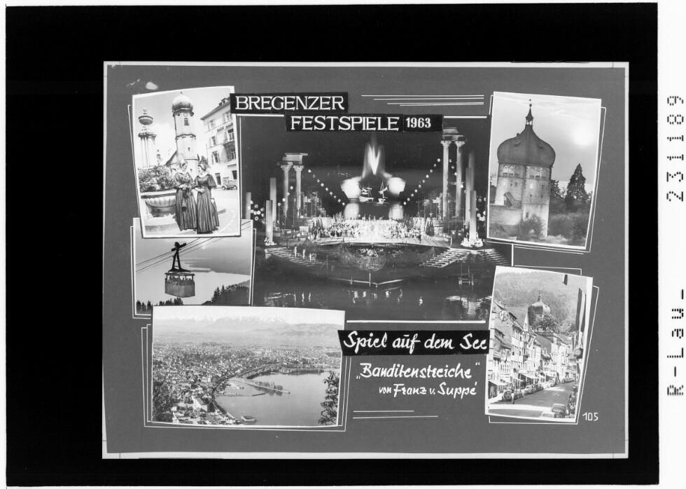 Bregenzer Festspiele 1963 / Spiel auf dem See - Banditenstreiche