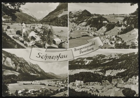 Schnepfau Bregenzerwald Vorarlberg : Bergh. Kanisfluh