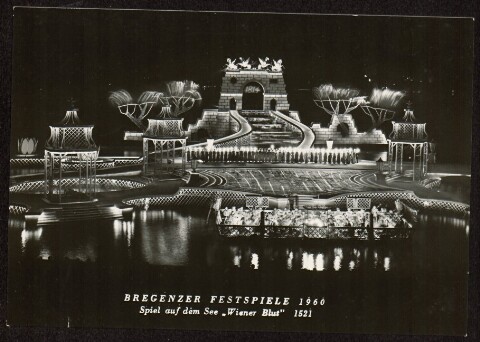 Bregenzer Festspiele 1960 : Spiel auf dem See 
