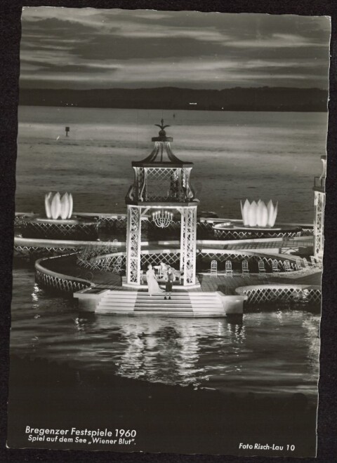 Bregenzer Festspiele 1960 : Spiel auf dem See 