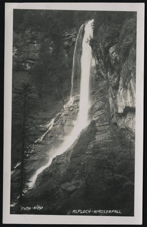 [Dornbirn] Alploch - Wasserfall