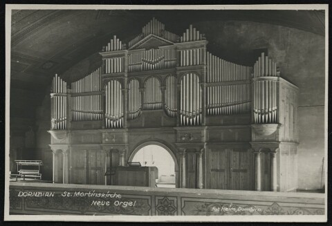 Dornbirn St. Martinskirche : Neue Orgel