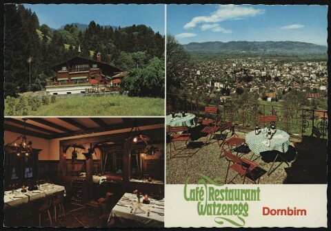 Dornbirn Café Restaurant : Watzenegg : [Café Restaurant Watzenegg ...]