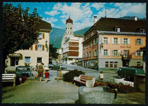 [Bludenz] : [Postplatz in Bludenz Vorarlberg ...]