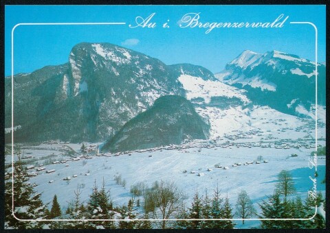 Au i. Bregenzerwald : [Au, 791 m Bregenzerwald - Vorarlberg ...]