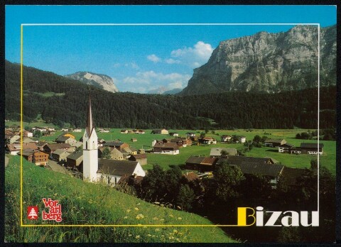 Bizau Vorarlberg : [Bizau im Bregenzerwald gegen die Kanisfluh, 2047 m Vorarlberg, Österreich ...]