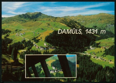 Damüls, 1431 m : [Damüls, 1431 m, im Bregenzerwald gegen Portlerhorn und Oberdamüls Vorarlberg, Österreich ...]