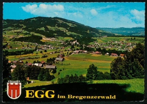 Egg im Bregenzerwald : [Egg im Bregenzerwald gegen Kaltenbrunnen ...]