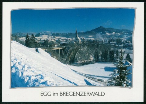 Egg im Bregenzerwald : [Egg im Bregenzerwald, Vorarlberg, Österreich ...]