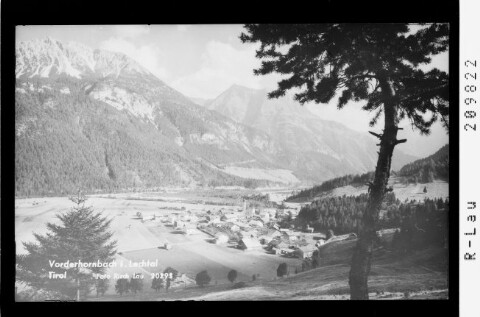 Vorderhornbach im Lechtal / Tirol