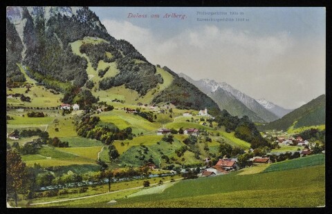 Dalaas am Arlberg : Freiburgerhütte 1934 m : Ravensburgerhütte 1980 m