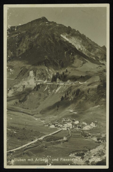 [Klösterle] Stuben mit Arlberg - und Flexenstraße