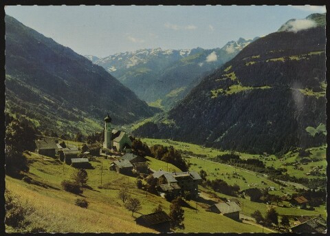 [Bartholomäberg] : [Bartholomäberg, 1085 m gegen Silvretta, Vorarlberg ...]