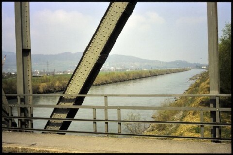 [Lustenau, Rheinbrücke Wiesenrain]